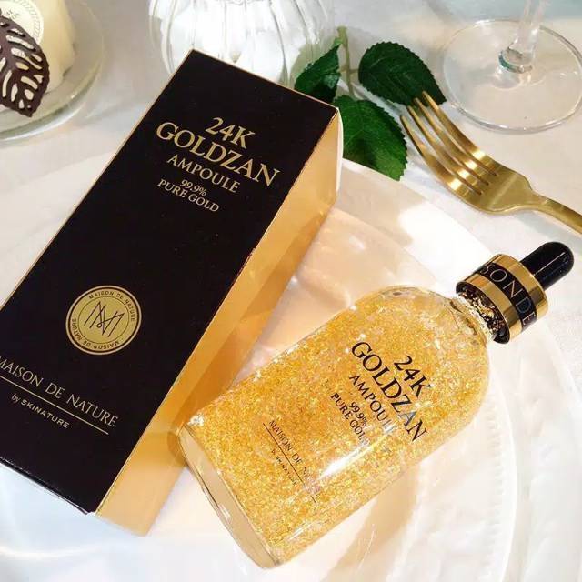 [ORI] Serum 24K GOLDZAN 99,9% PURE GOLD ORIGINAL MADE IN KOREA/ TERMURAH 100% ORI Wanginya Harum