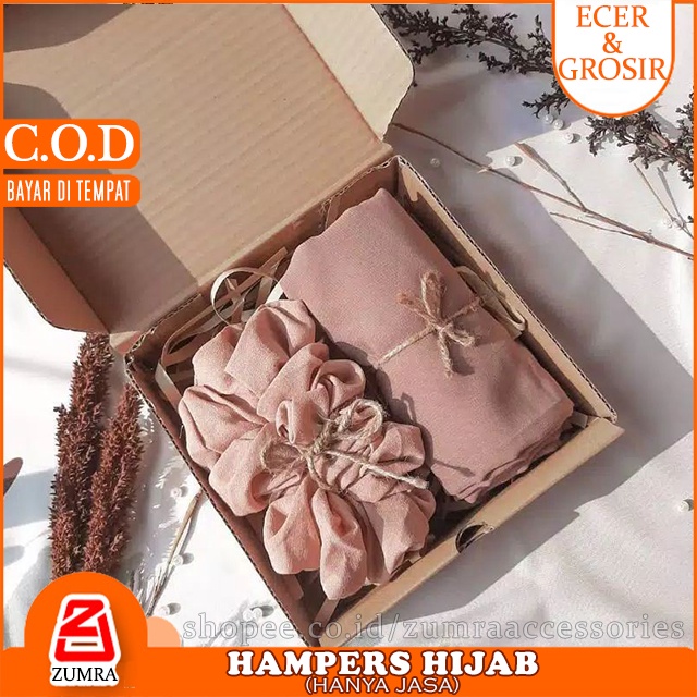 Hampers Gift Box Hijab (Tanpa Produk)