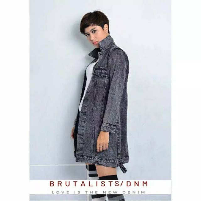 Jeans Tunik Jaket ~ Jaket K.Pop brutalist
