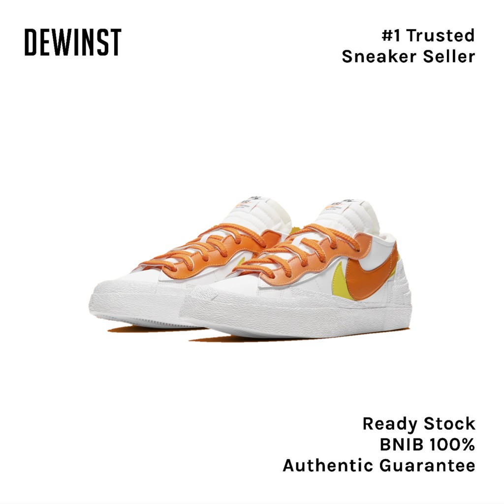 NIKE BLAZER LOW SACAI 'Magma Orange'