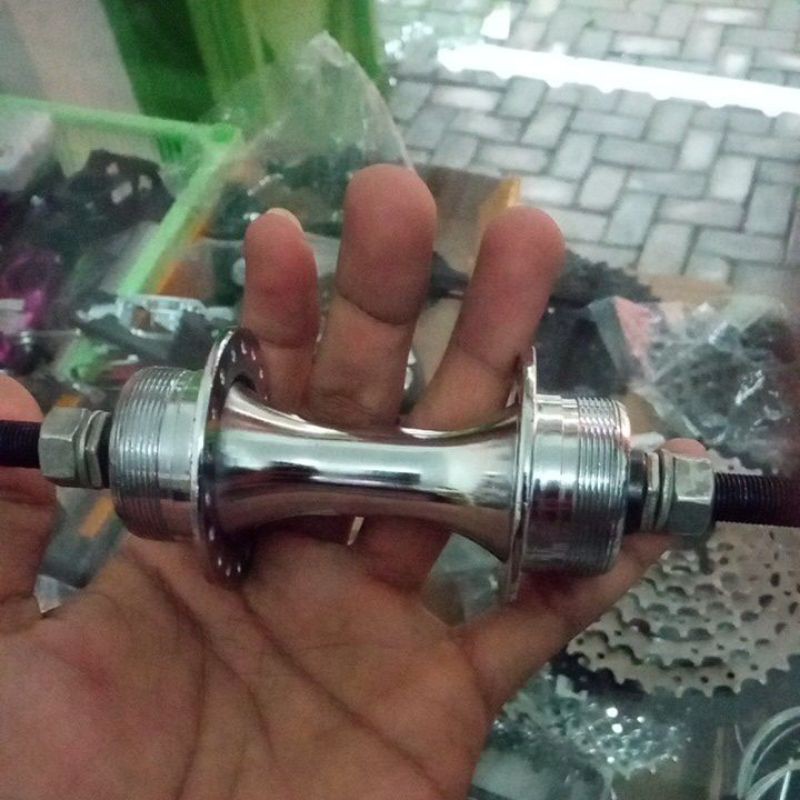 Hub Freehub ulir dobel(cakram bisa)