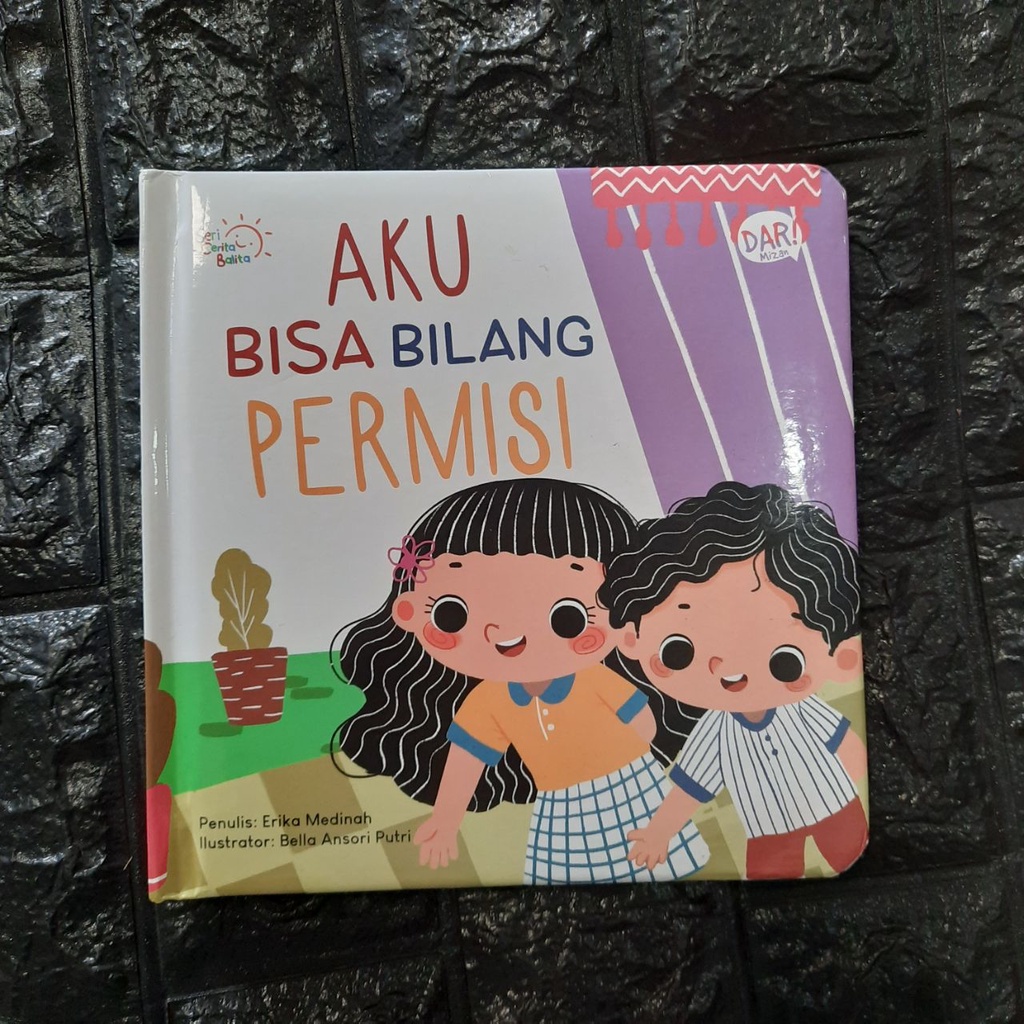 BOARDBOOK Seri Cerita Balita: Aku Bisa Bilang Terimakasih/Permisi/Subhanallah/Alhamdulihah/Masyaallah/Astaghfirullah/Bismillah-bilang permisi