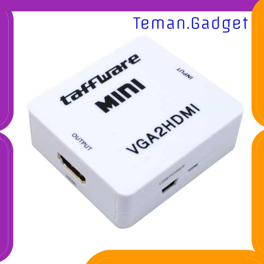 TG-AI105 TAFFWARE SAINTHOLLY KONVERTER VGA KE HDMI- ST-218