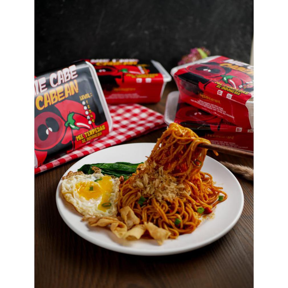 

New Produk Mie Cabe Cabean Mie Pedas Mie Goreng Pedas Mie Boncabe Mie Instant Korean Spicy Ramen