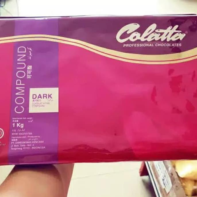 

Coklat Collata Colata Hitam / Collata Dark Compund 1 kg TERBAIK Kode 1153