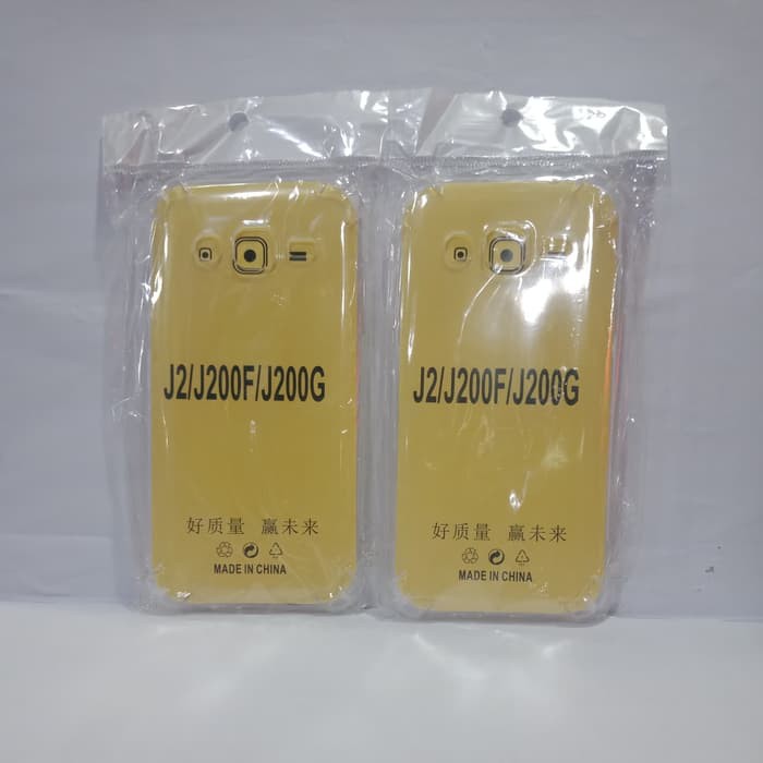 Terbaik Anti Crack Samsung J2 J200F J200G Silikon Bening Case Samsung J2