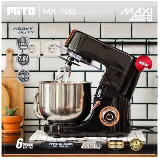 Standing Mixer Mito MX700 Kapasitas 7L