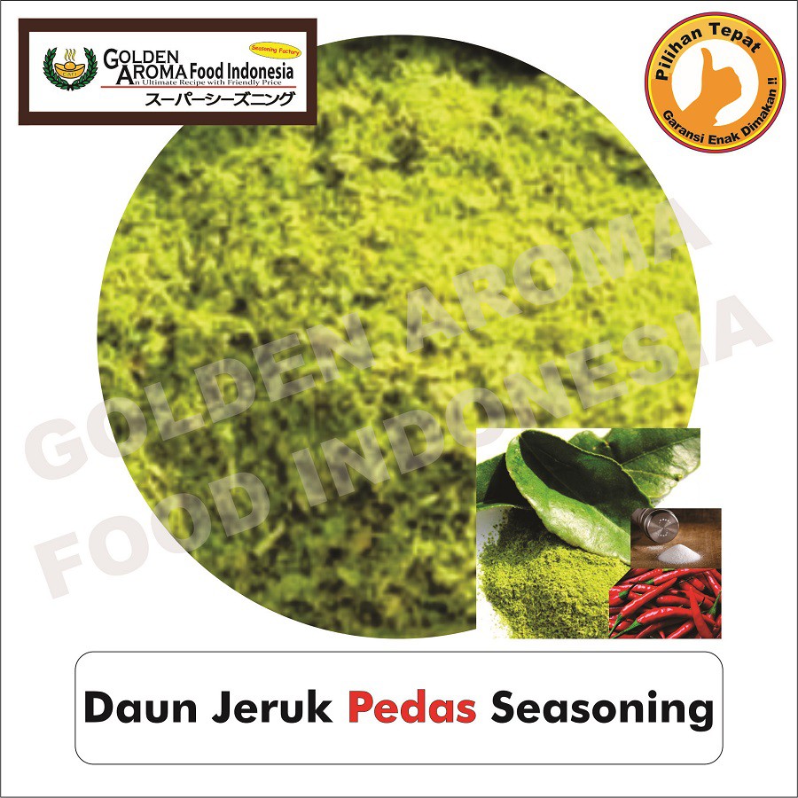 

Bubuk Tabur Rasa daun jeruk pedas 500gr Bumbu Serbaguna Enak Murah Halal 1/2Kg Seasoning Powder