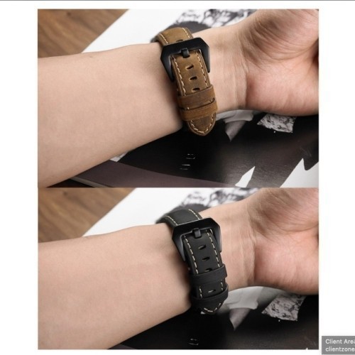 Tali Jam Tangan 22mm Watch Strap Vyatta Fitme Evo - Crazy Horse Leather Kulit