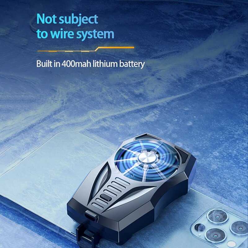 IDN TECH - Lamorniea Smartphone Cooling Fan Kipas Heat Sink Rechargeable - GT05