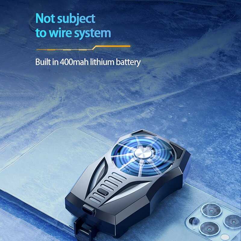 Lamorniea Smartphone Cooling Fan Kipas Heat Sink Rechargeable - GT05