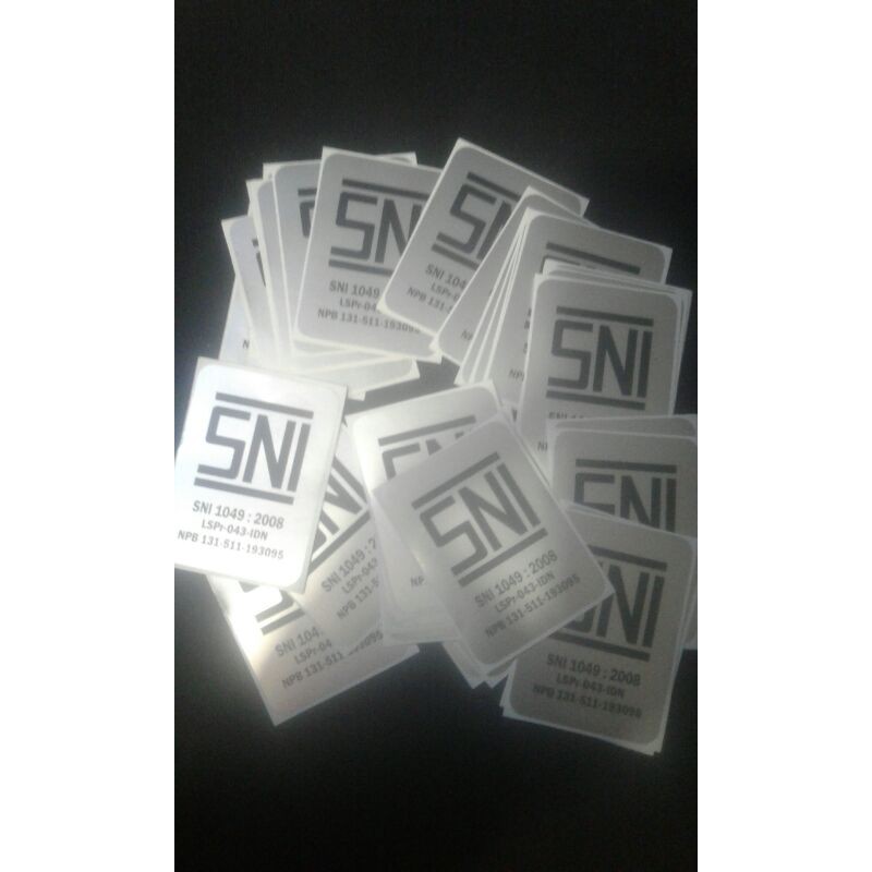 STIKER SNI SEPEDA
