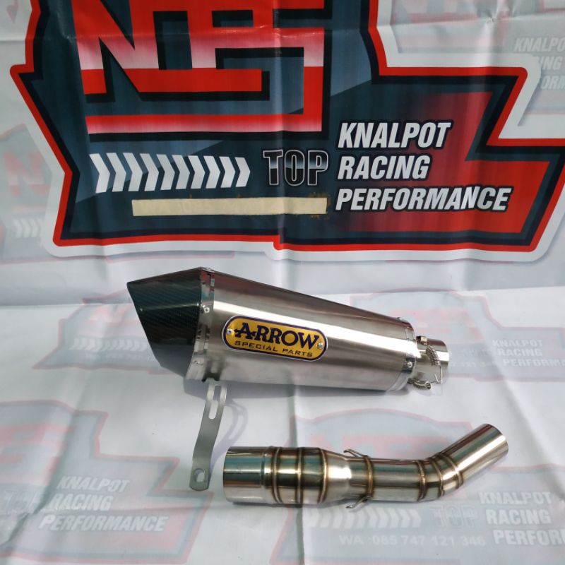 Knalpot Arrow Slip on PNP CBR150R CBR250RR CBR250R R25 MT25 NINJA fi