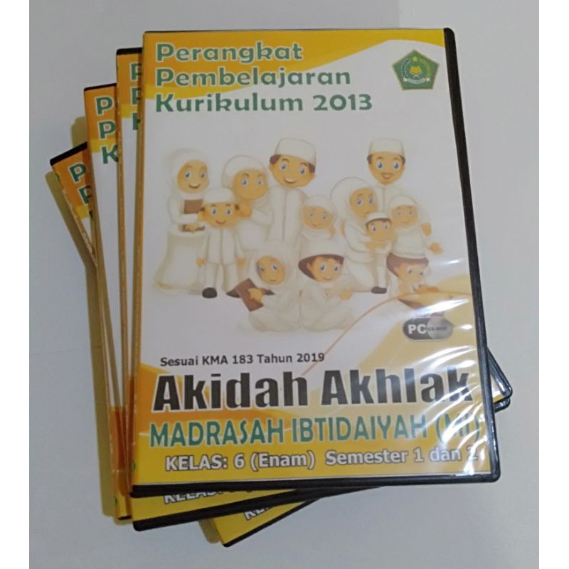 Cd Rpp Akidah Akhlak Mi Kelas 6 Sesuai Kma 183 2019 Rpp 1 Lembar Daring Luring Semester 1 Dan 2 Shopee Indonesia