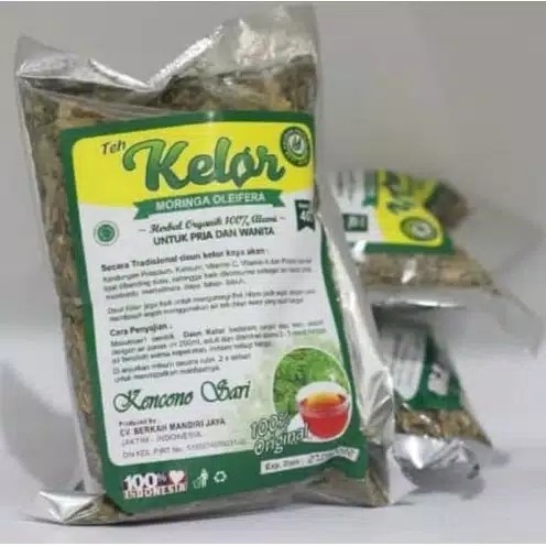 

Teh Seduh Daun Kelor Curah Kencono Sari Asli Original