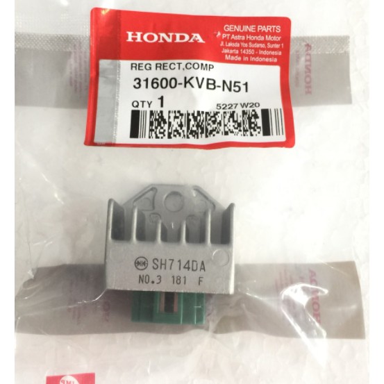KIPROK REGULATOR VARIO,BEAT,REVO-110 ORIGINAL HONDA