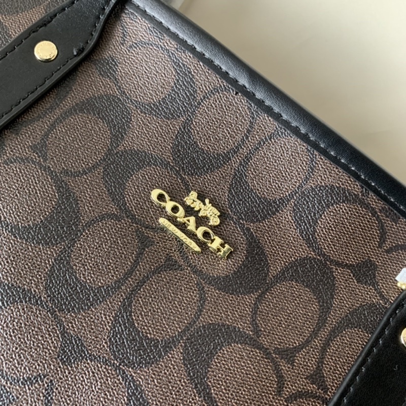 CITY ZIP TOTE IN SIGNATURE ( COACH F58292)