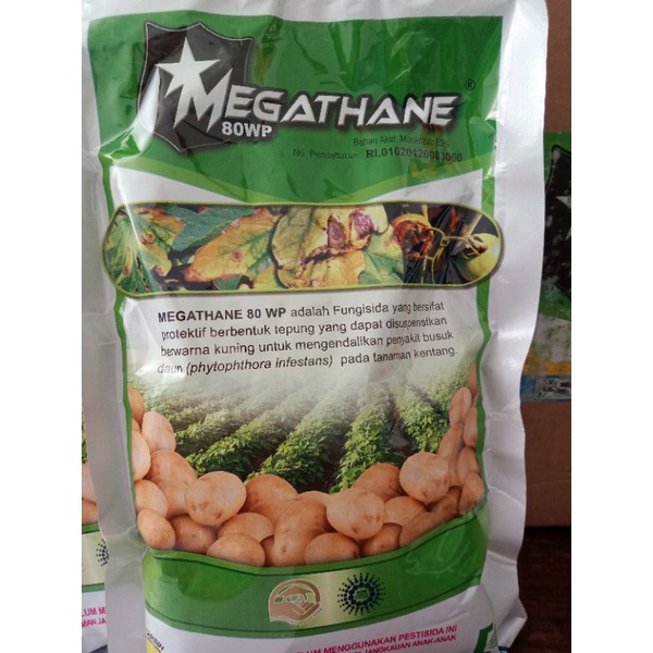 Fungisida MEGATHANE 80wp 200gr/b.a mankozeb 80%