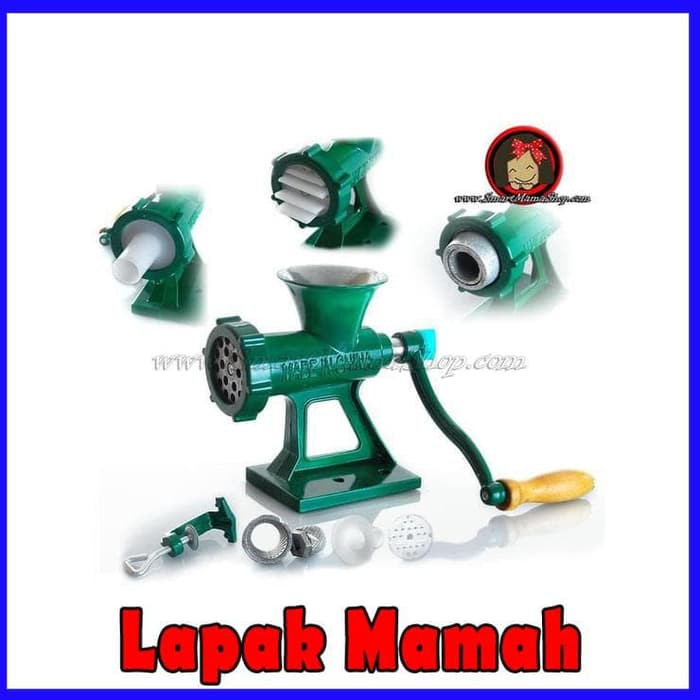 Mantap Giling Daging Manual Jcw 46 Penggiling Bakso Ikan Bumbu Kopi Slvshopee Gilaa
