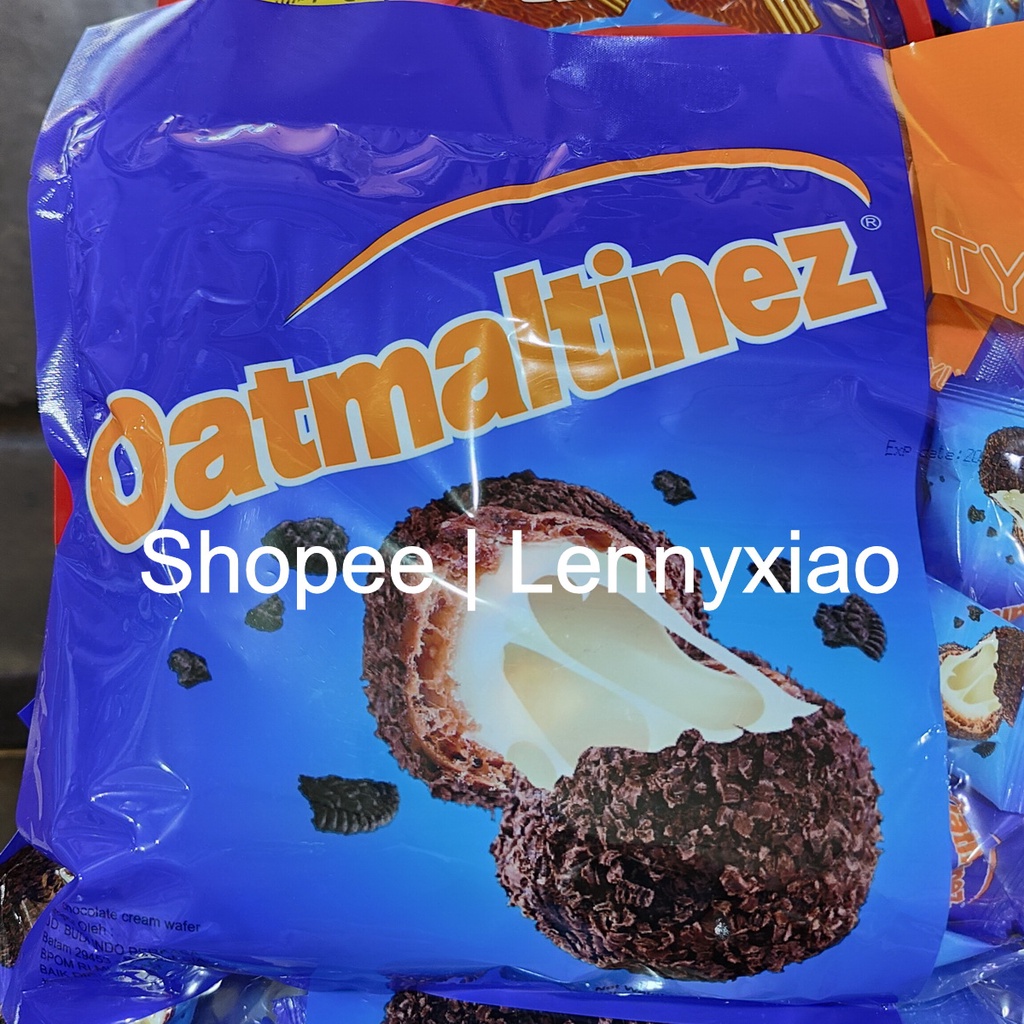 

Oatmaltinez Roka Twins Wafer Ball Coklat Chocolate Susu Bukan Apollo