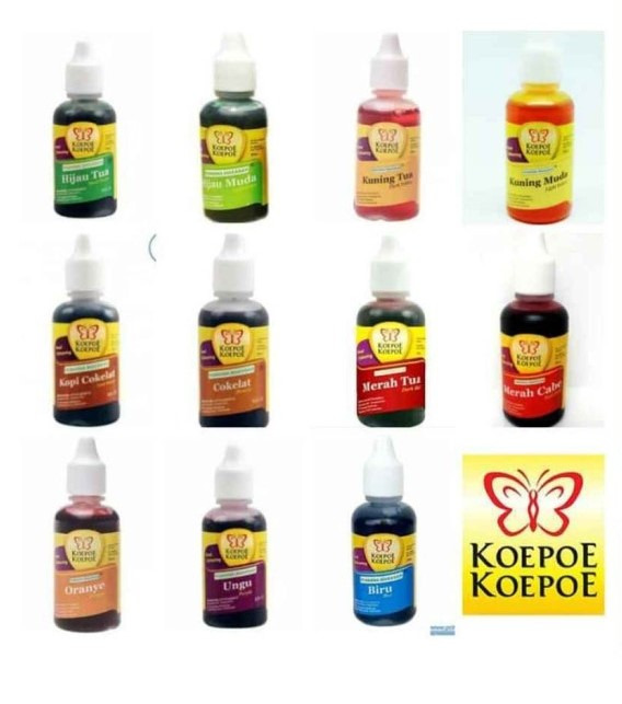 Pewarna Makanan Sumbo koepoe Kupu 30ml