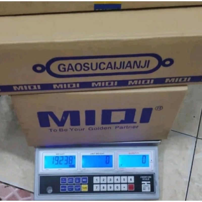 Mesin Potong Bahan Kain Lempar - End Cutter Rel Machine