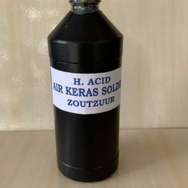 Cairan HCL - Air Keras - Cairan Pembersih - Air Keras Solder Zoutzuur - Air Keras Solder