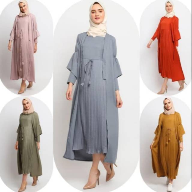 Muslim Fashion Le Najwa Laura Gamis Dress