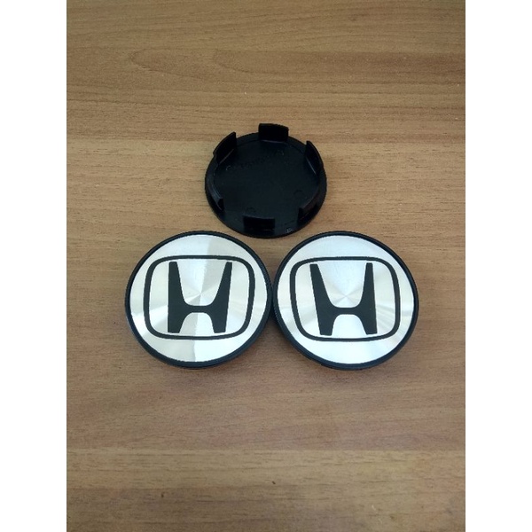 Dop velg Honda HRV hitam crhome diameter 6,5cm