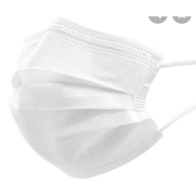 masker medis putih