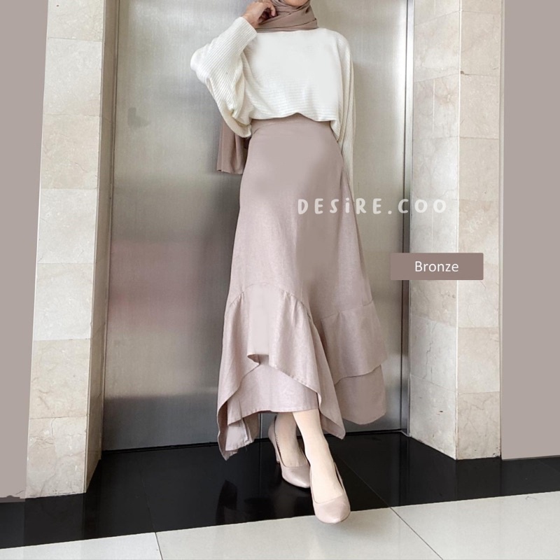 ROK - HANNA SKIRT | ROK WANITA | ROK LINEN