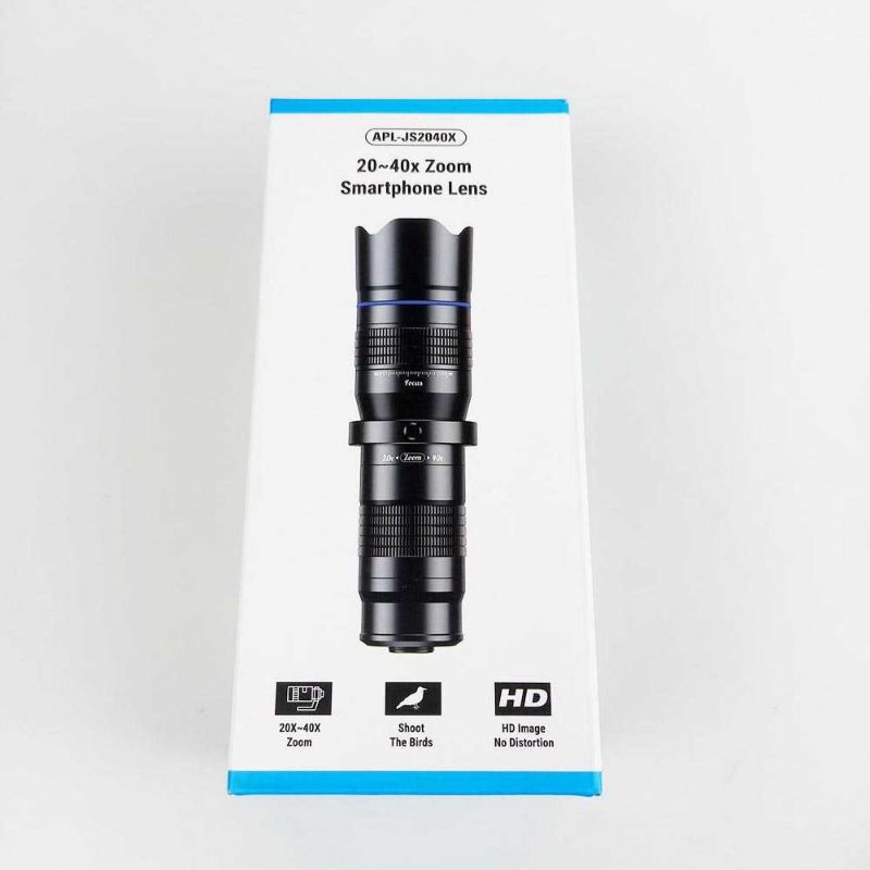 APEXEL Lensa Telephoto Lens Kit 20x-40x + Tripod - APL-JS2040XJJ04 Smartphone