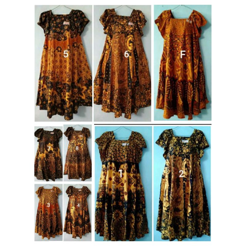 Daster klok kencana ungu