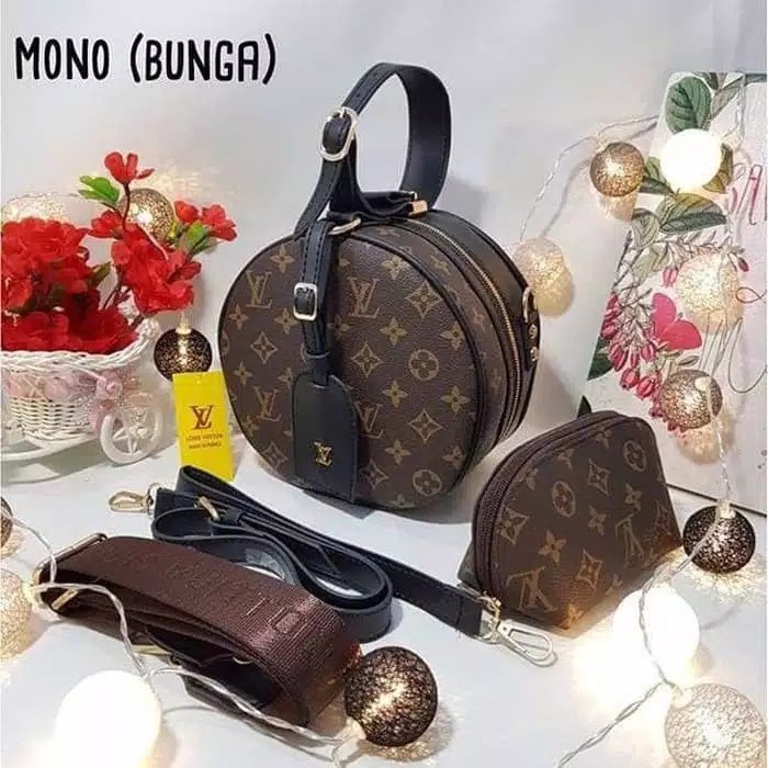 (COD Aja) Tas wanita Selempang VL PETITE BOITE import Batam Bahan Super Best Seller Ftbs