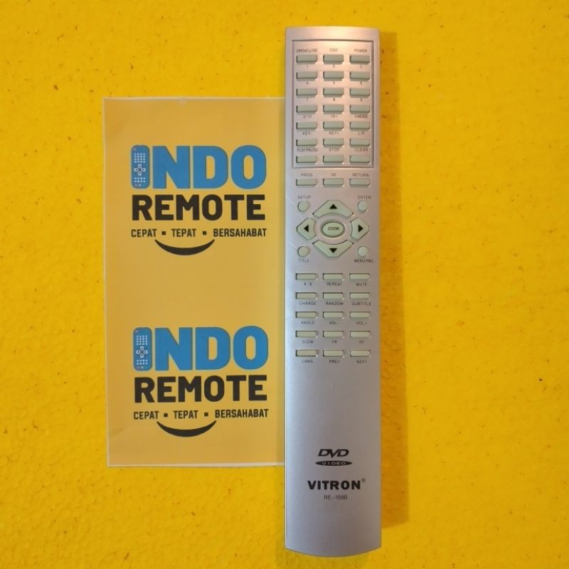 REMOTE DVD VITRON RE-188B ORIGINAL