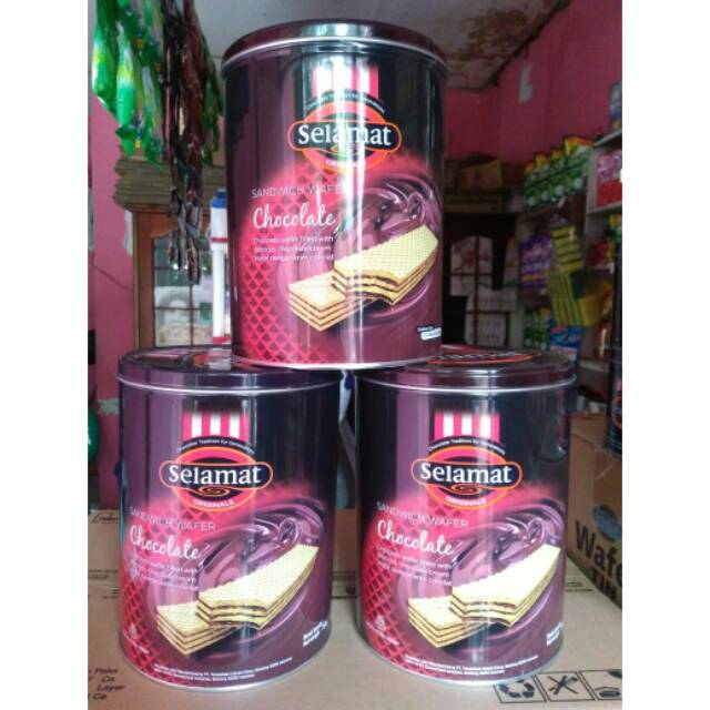 WAFER SELAMAT KALENG 750gr