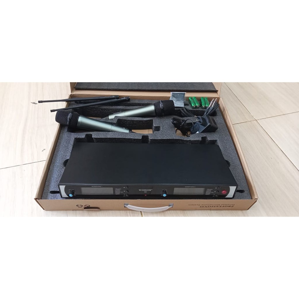 MICROPHONE WIRELESS WISDOM Q2 Mic Wireless Wisdom Q2