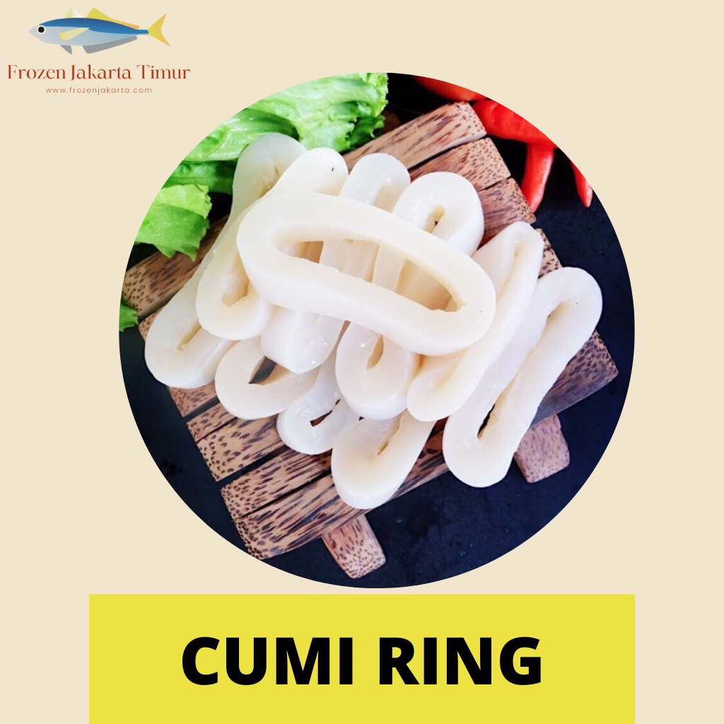 

Cumi Ring 1 KG Frozen Fresh Beku Segar Frozen Jakarta Timur Wajib Gosend/Grab Express Kualitas Ekspor