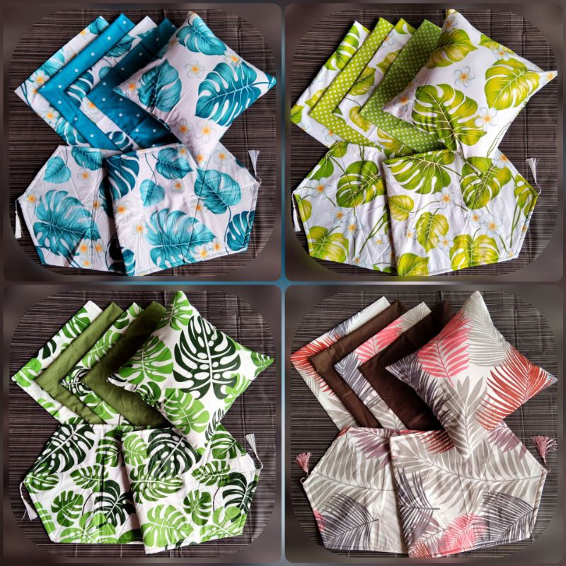 sarung bantal sofa set taplak meja