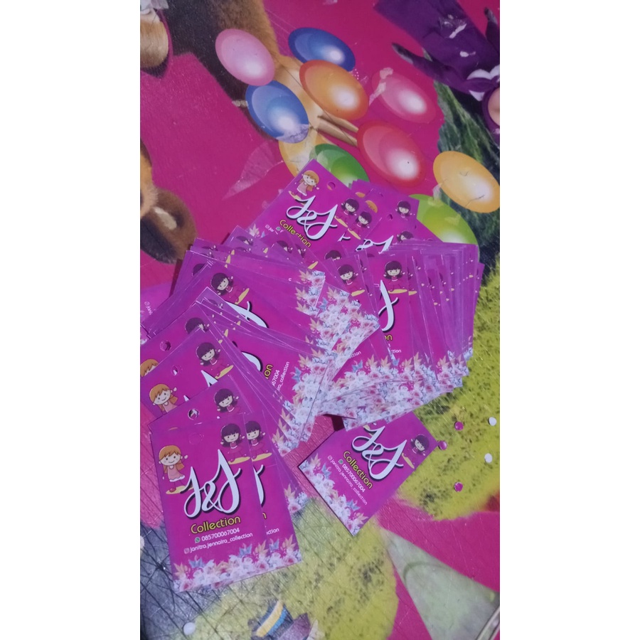 

Hang Tag (Label Baju/Celana)
