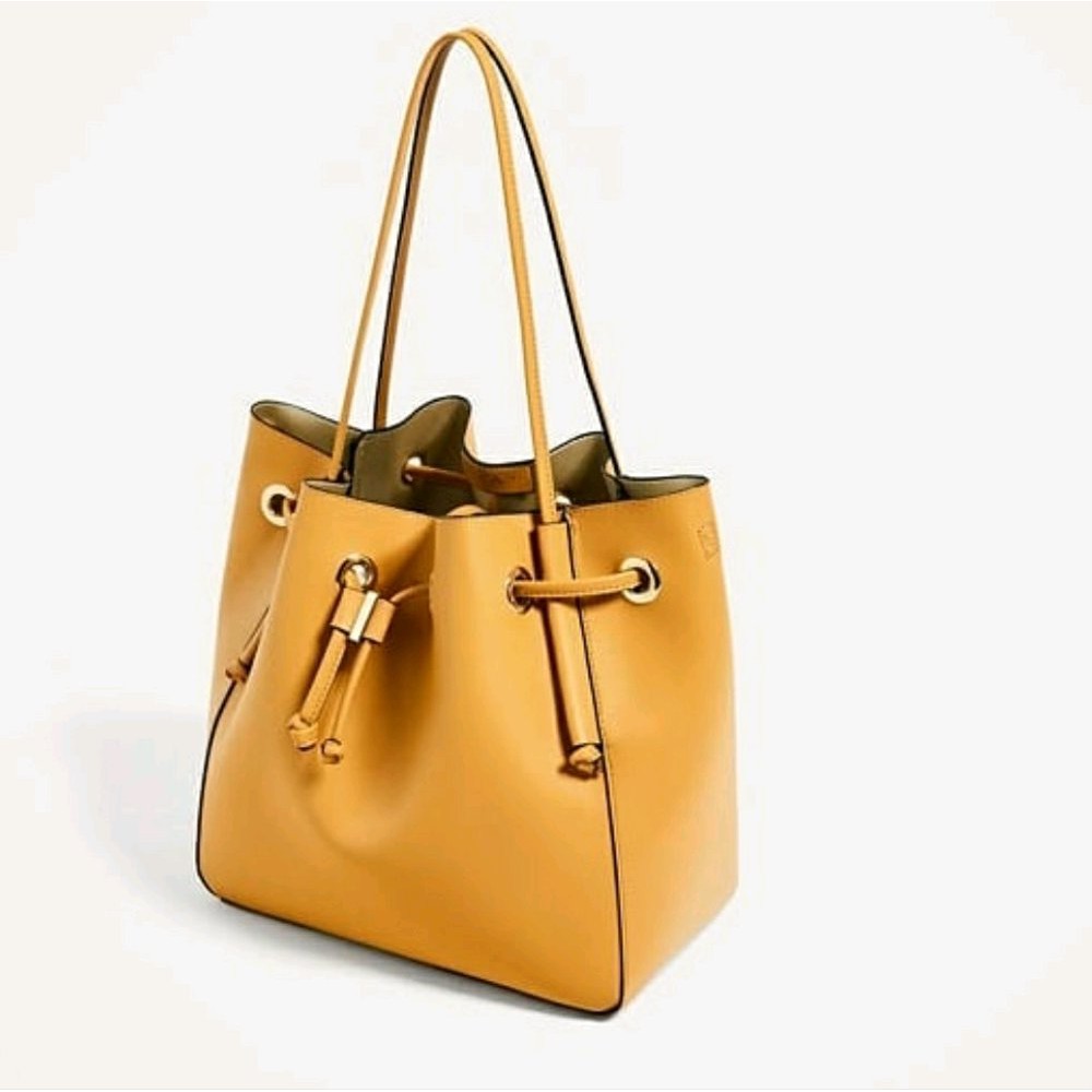 Tas Wanita - Tas Zara Original convertible bucket bag Murah