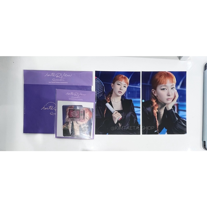 RED VELVET PHOTOCARD QUEENDOM AR TICKET EPOXY POSTCARD IRENE SEULGI WENDY JOY YERI OFFICIAL THE REVE