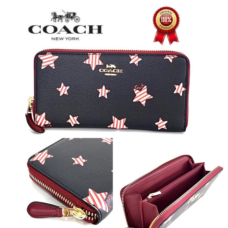 Dompet Panjang COACH Accordion Zip Wallet