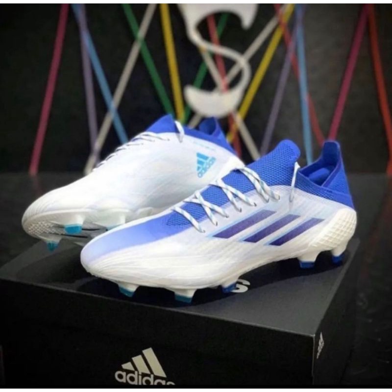 ADIDAS X SPEEDFLOW.1 FG WHITE BLUE