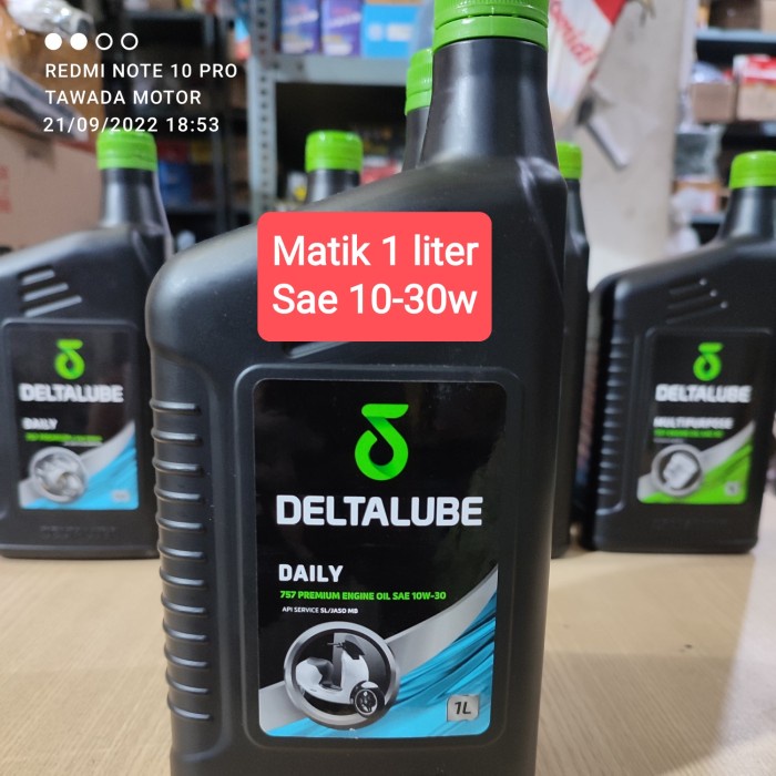 OLI DELTALUBE DAILY 757 PREMIUM SAE 10W30 API SL/JASO MB 0.8-1LT MATIK