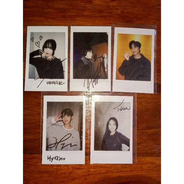 Sharing Polaroid True Beauty Official (Inyeop,  Yuju,  Chani,  Saya,  Hyojin)