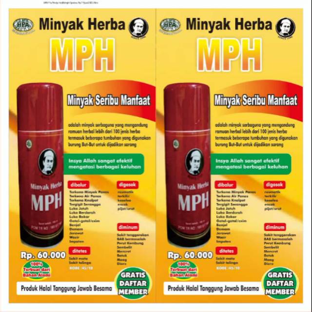 minyak herba mph