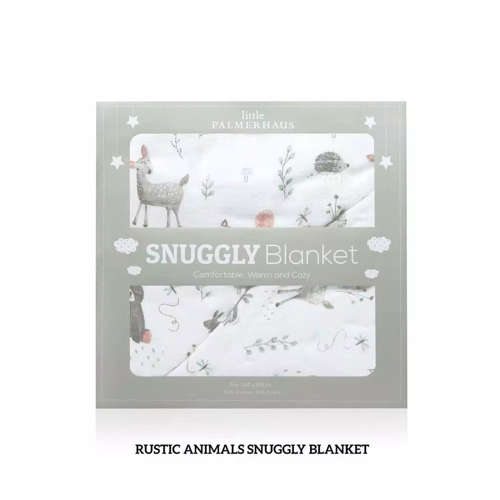 Little Palmerhaus - Snuggly Blanket / Selimut Bayi (Tersedia varian motif)