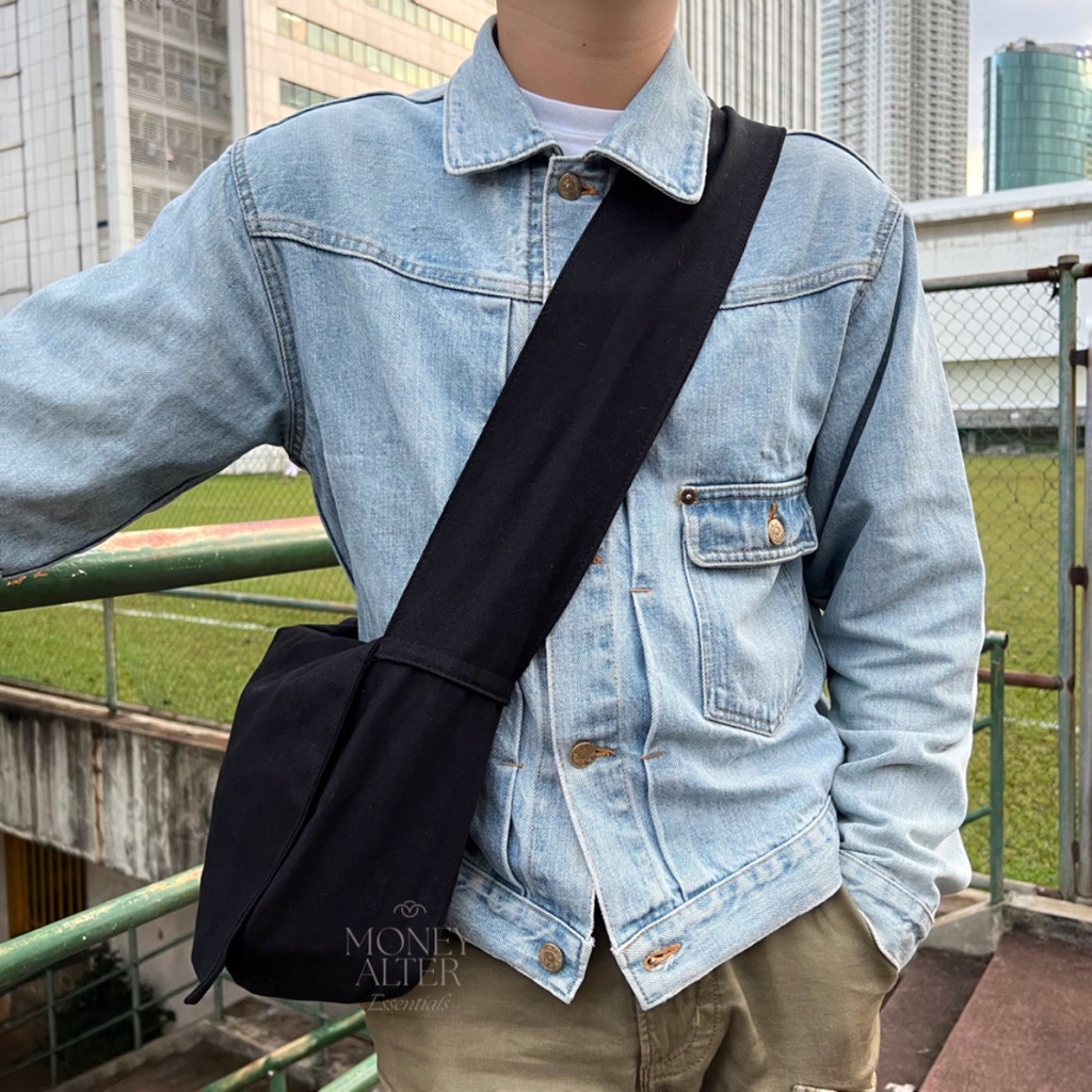 Money Alter - London Bag / Tas Slempang Kanvas