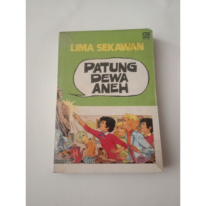 Novel Lima Sekawan Patung Dewa Aneh (bekas)